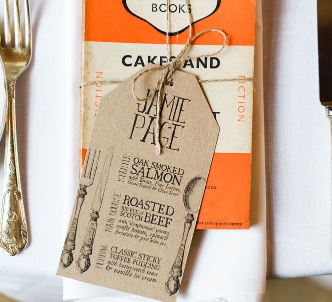 Penguin Classic Book Wedding Favours