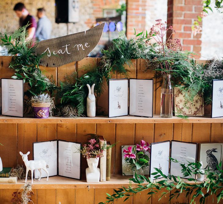 Wedding Table Plan For Book Lovers