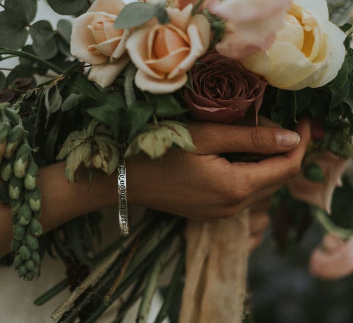 Soft & Romantic Bridal Inspiration Shoot With Rose Bouquets & Brides In Otaduy With Images From Fox & Owl Photography & Planning By Redamancy Weddings