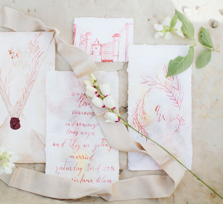 Poeticalligraphy Wedding Stationery | Cristina Firotto Event Design | Valentina Oprandi Photography