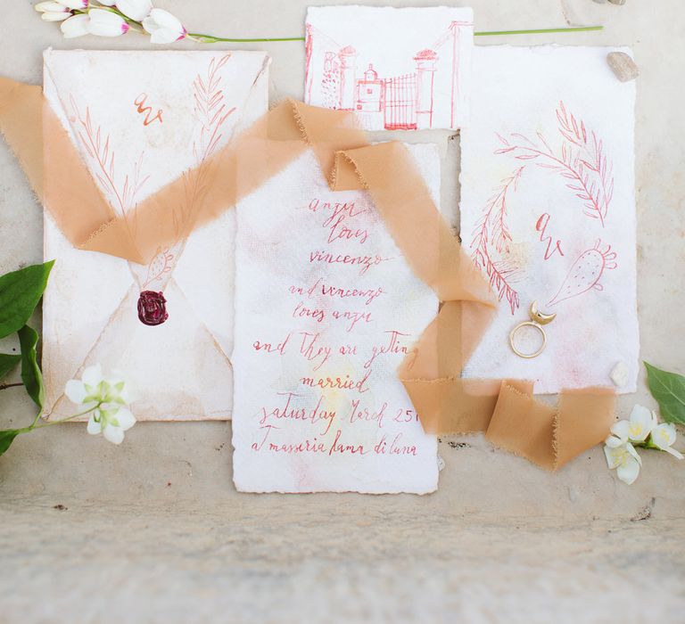 Poeticalligraphy Wedding Stationery | Cristina Firotto Event Design | Valentina Oprandi Photography