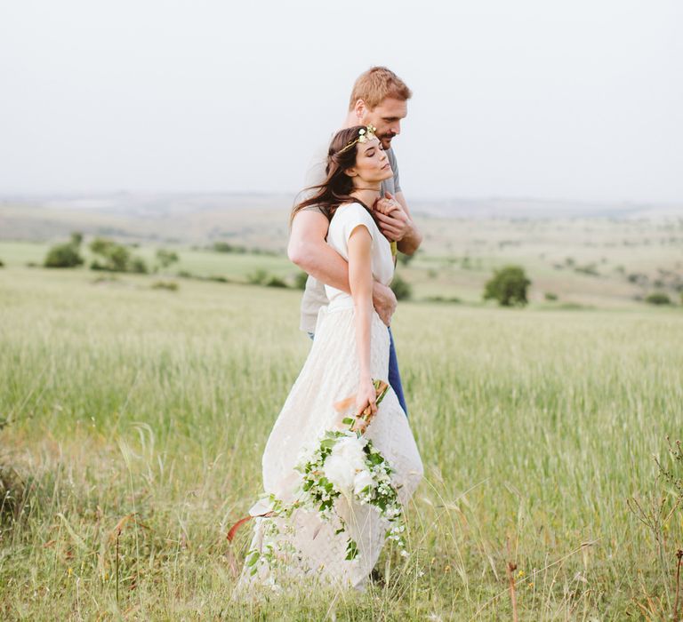 Bride in Alessia Baldi Gown | Cristina Firotto Event Design | Valentina Oprandi Photography