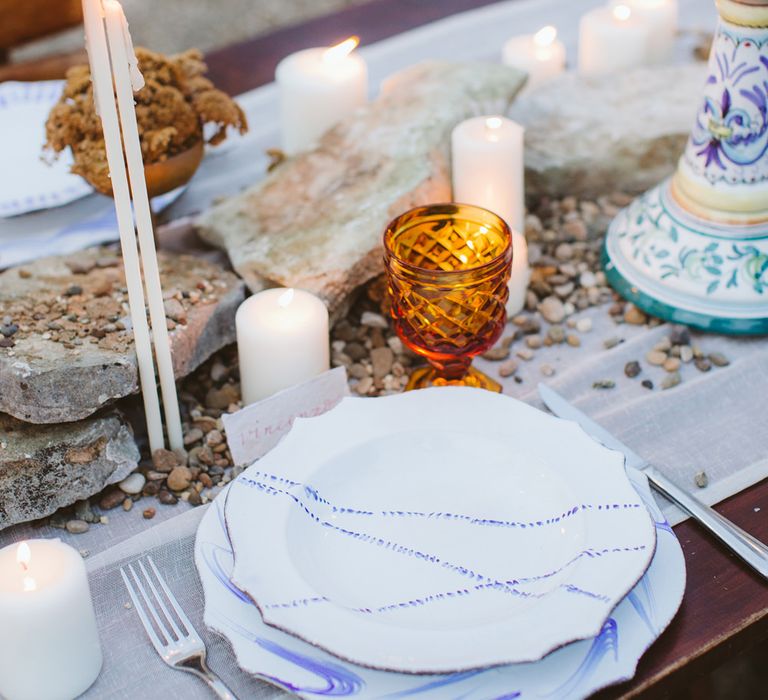 Table Decor | Natural Wedding Inspiration in the Apulian Karst Lands | Cristina Firotto Event Design | Valentina Oprandi Photography