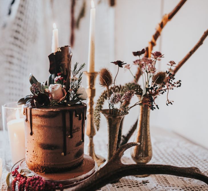 Chocolate Wedding Cake