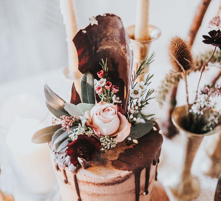 Chocolate Wedding Cake