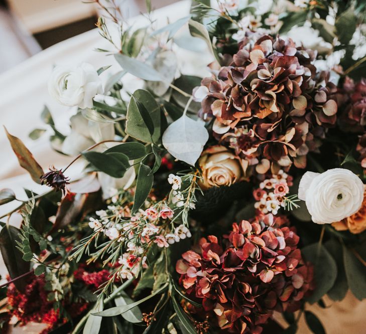 Autumnal Wedding Flowers