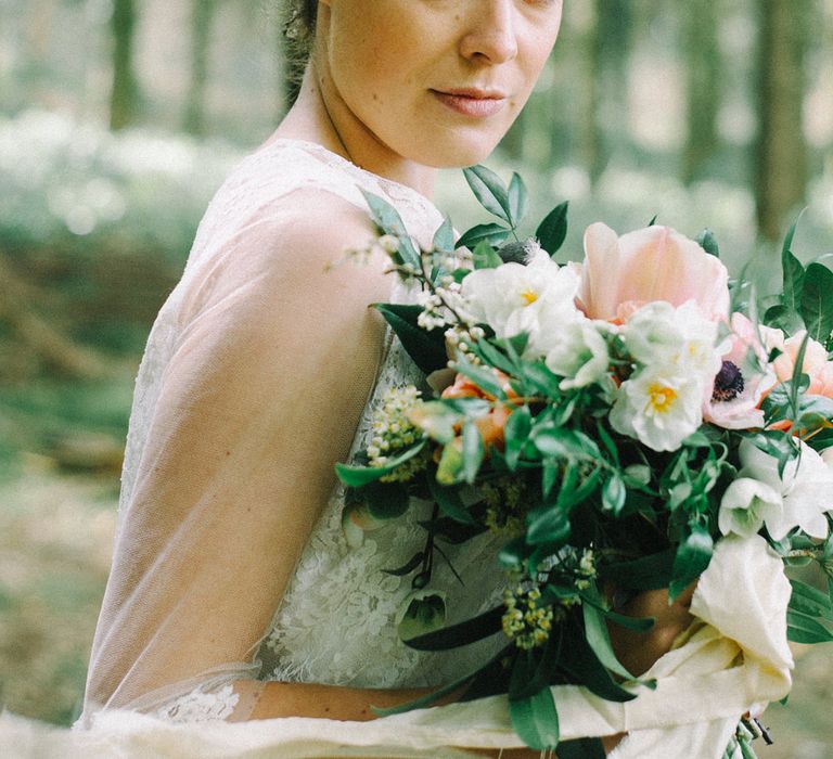 Wild Tipi Rustic Inspiration with Bride in Claire L Headdon Bridal Gown | Images by Olivia Bossert Photography |