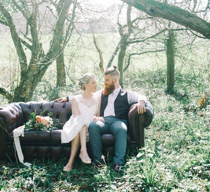 Wild Tipi Rustic Inspiration with Bride in Claire L Headdon Bridal Gown | Images by Olivia Bossert Photography |