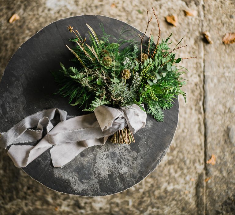 Foliage & Greenery Wedding Bouquet