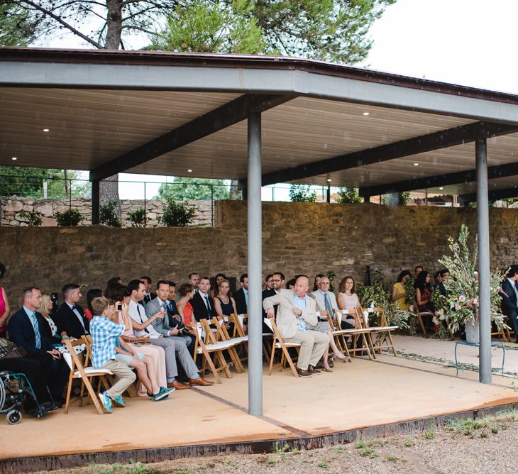 Covered Outdoor Wedding Ceremony