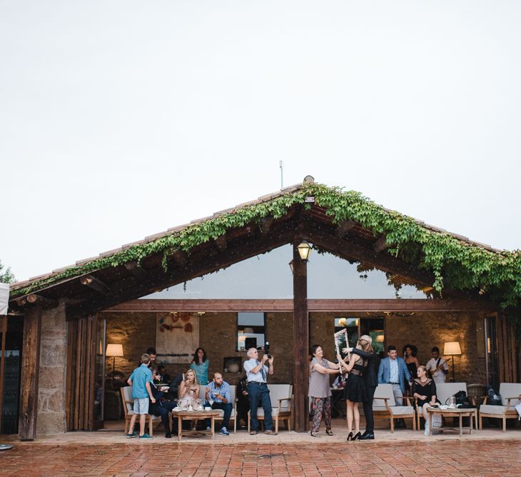 Covered Outdoor Seating Area