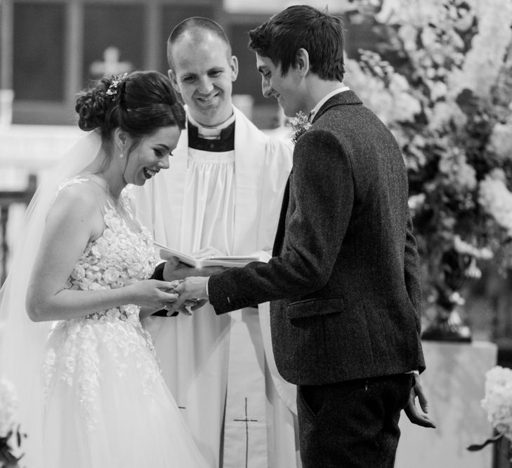 Church Wedding Ceremony | Bowtie and Belle Photography