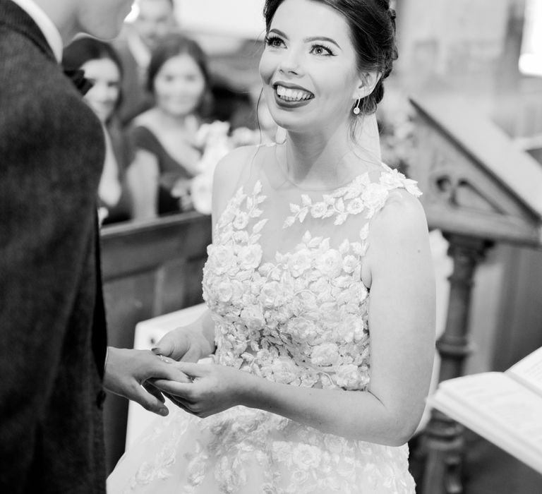 Beautiful Bride in Pronovias Gown | Bowtie and Belle Photography