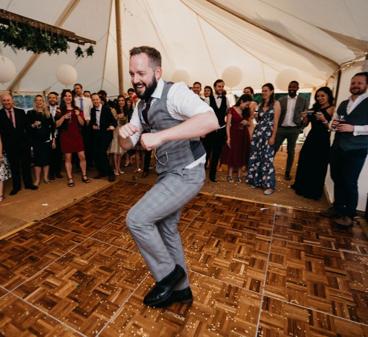 Groom in Reiss Suit | Andrew Brannan Photography