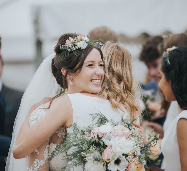 Bride With Floral Crown