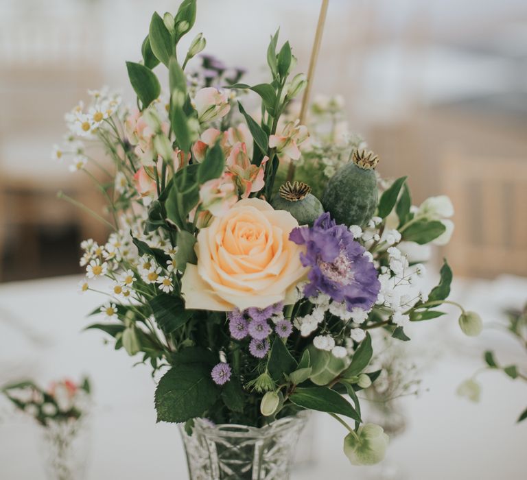 Floral Table Centrepieces