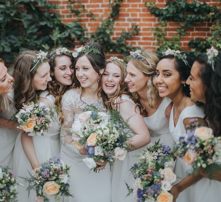 Wedding Party In All White