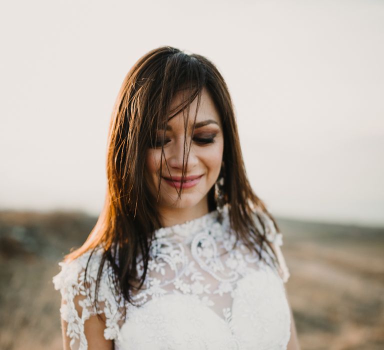 Boho Bride in Napolitano Trotta Maison Embellished Wedding Dress &amp; Boots | A Wild Bohemian Bride in the Majella National Park, Abruzzo, Italy | Planned &amp; Styled by Antonia Luzi | Federico Lanuto Photography