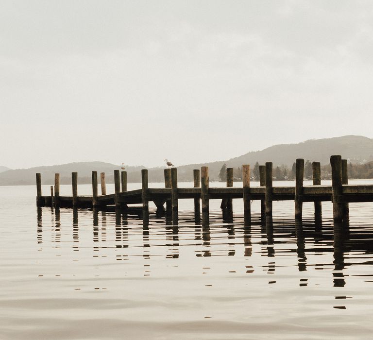 Dirty Dancing Lake Lift Engagement Shoot at Lake Coniston in the Lake District by ALifeLessOrdinary Photography