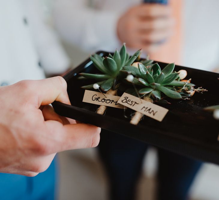 Succulent Buttonholes