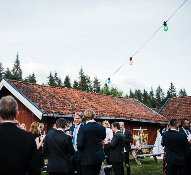 Woodland Wedding in Oslo, Norway | Through The Woods We Ran