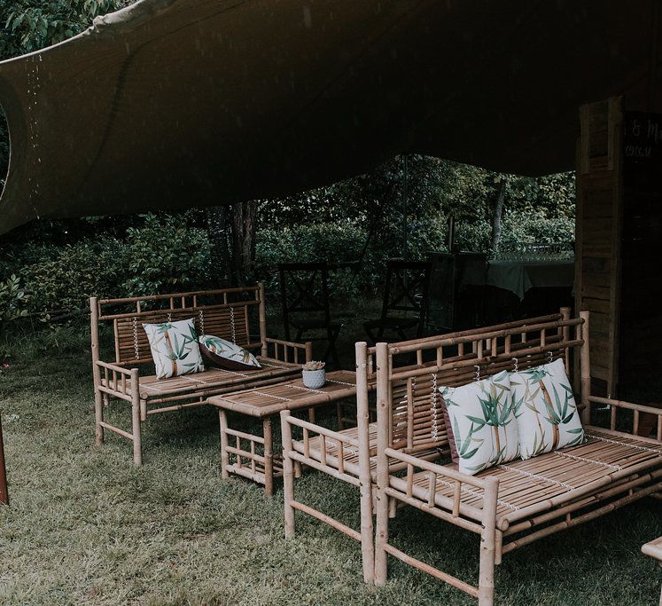 Bamboo Furniture For Destination Wedding In Spain With Planning From El Mono Con Sombrero With Images By AHR Photos Spanish Wedding Photography