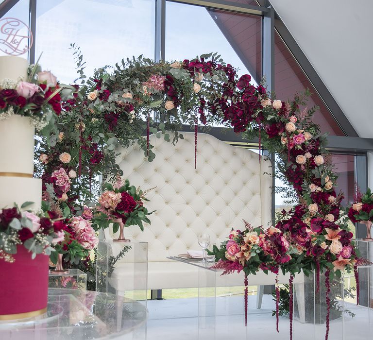 Floral Arch Installation