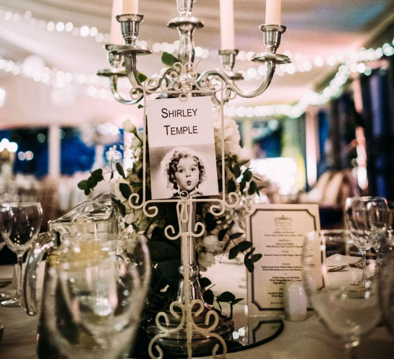 Silver Candelabra Table Centrepiece