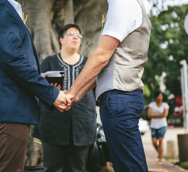 Same Sex Wedding Advice From RMW Real Couples // Image By Andy &amp; Szerdi Photography