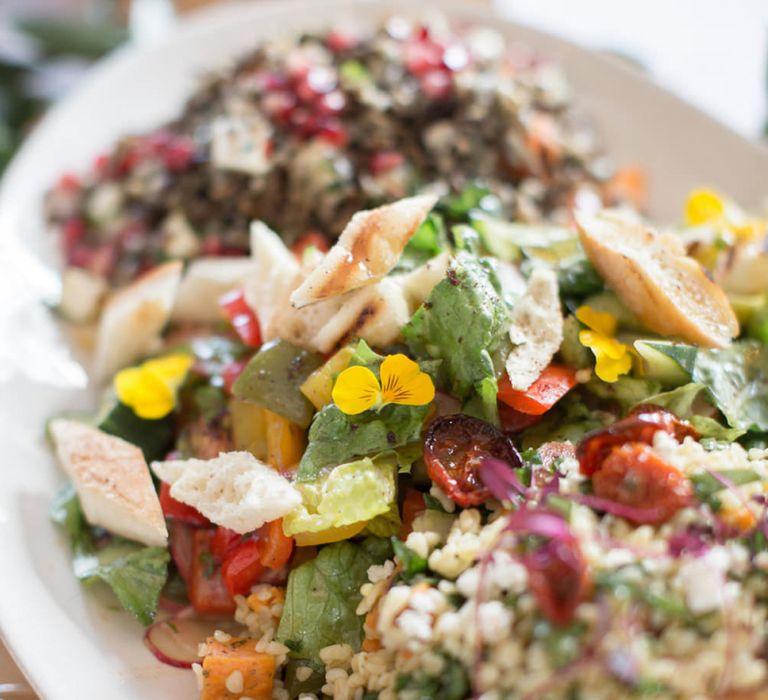 Fresh Cous Cous Salad Wedding Breakfast