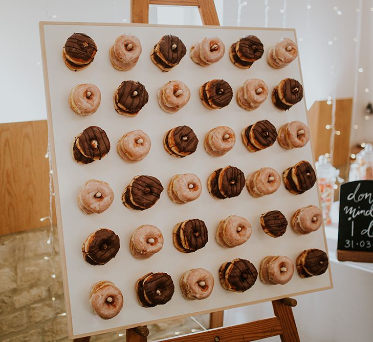 Doughnut Wall with Ring Doughnuts