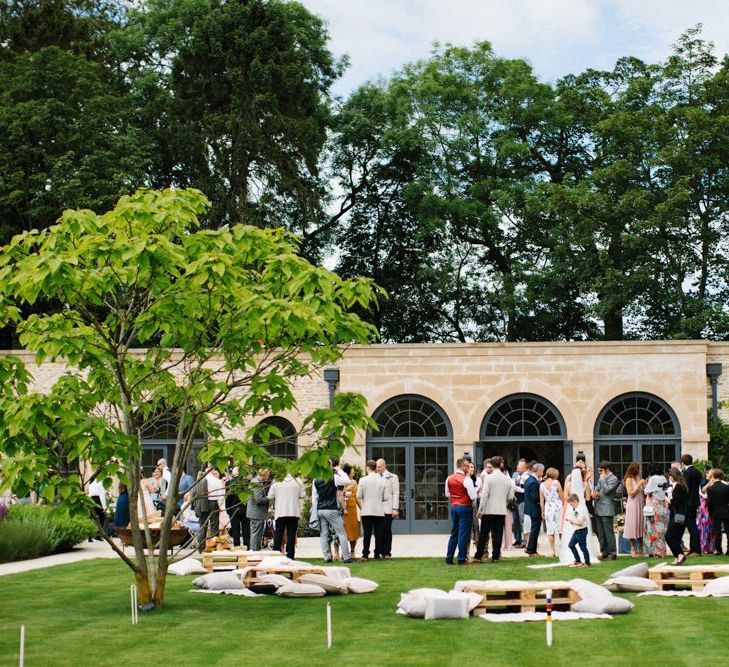 Chillout Zones in the gardens of Middleton Lodge