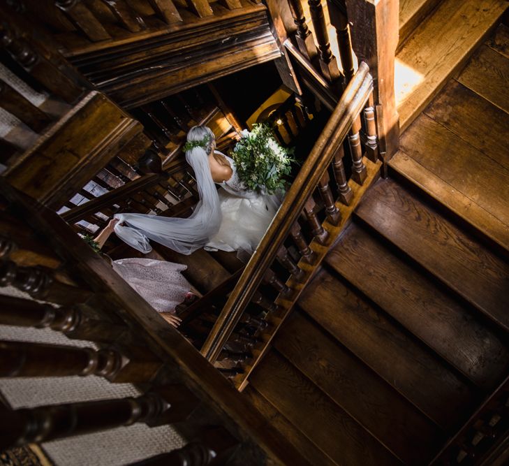 Dewsall Court Wedding With Bride In Fishtail Gown 'Adele' By Augusta Jones With Images From Chris Barber Photography And Film From Blooming Lovely Films