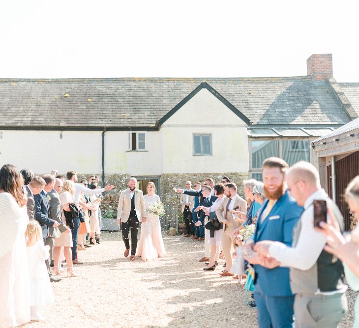 Confetti Moment at River Cottage in Dorset