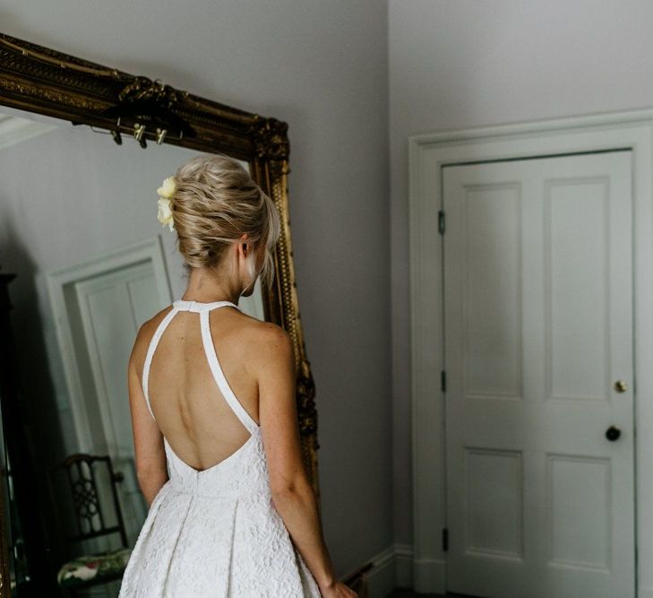 Backless Halterneck Bride Dress from Charlie Brear