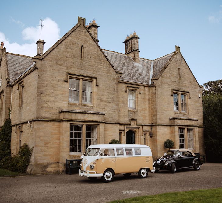 VW Camper Van and Vintage Wedding Cars