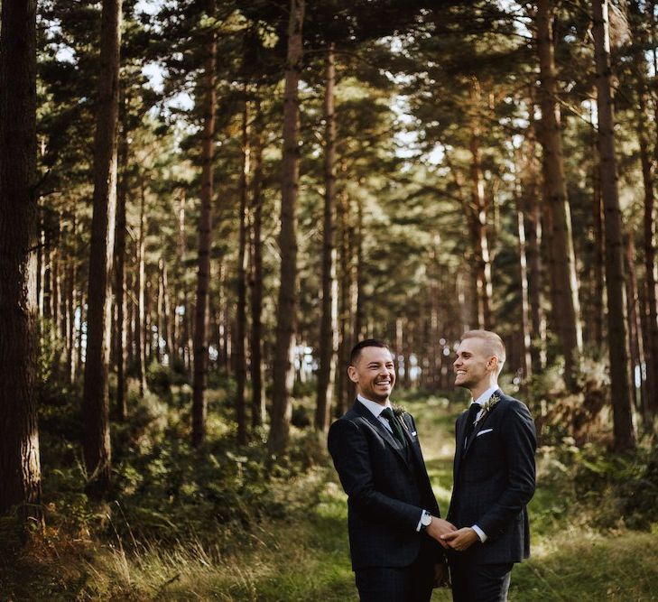 Grooms Portrait at Gay Wedding