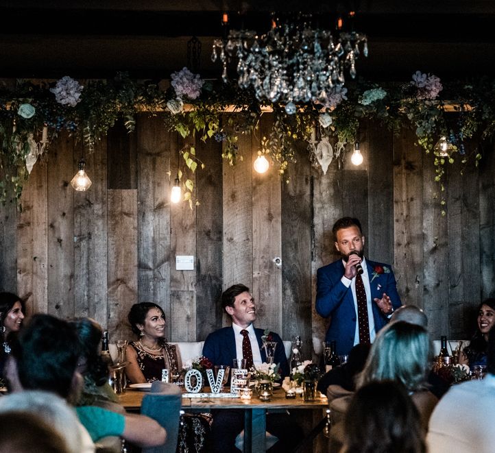 Speeches // Anglo Indian Fusion Wedding // Yorkshire // Photography by Kazooieloki.