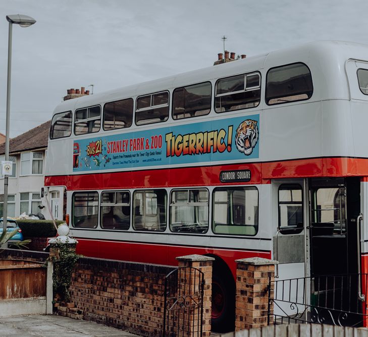 Retro Double Decker Wedding Bus