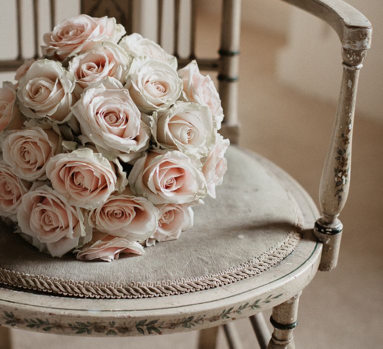 Rose Bride Bouquet in Blush