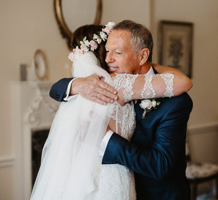 Father of the Bride During Wedding Preparations