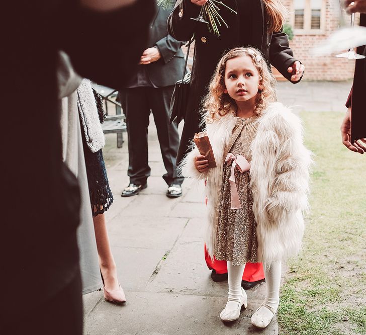 Wedding Guests | Blush Pink &amp; Red, Christmas, Winter Wedding at Coltsfoot Country Retreat | Lemonade Pictures