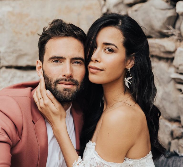 Beautiful Bride and Groom Portrait