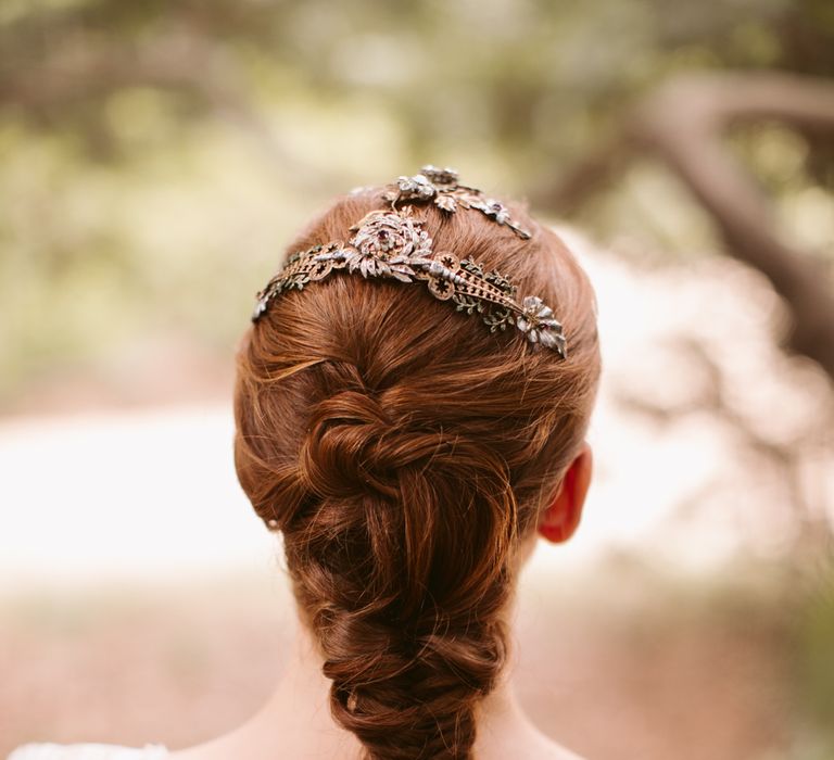 Beautiful Botanical Headpieces For Brides From Martina Dorta