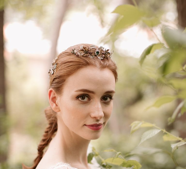 Beautiful Botanical Headpieces For Brides From Martina Dorta