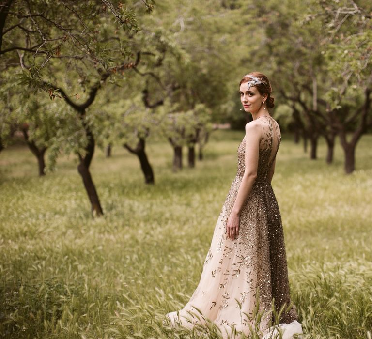 Beautiful Botanical Headpieces For Brides From Martina Dorta