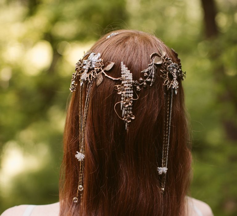 Beautiful Botanical Headpieces For Brides From Martina Dorta