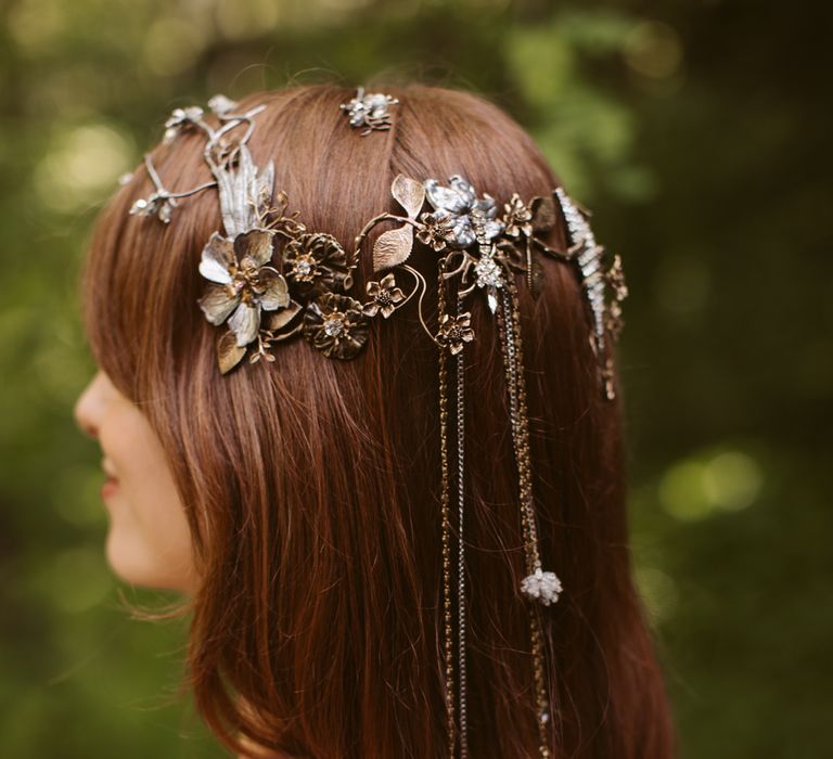 Beautiful Botanical Headpieces For Brides From Martina Dorta