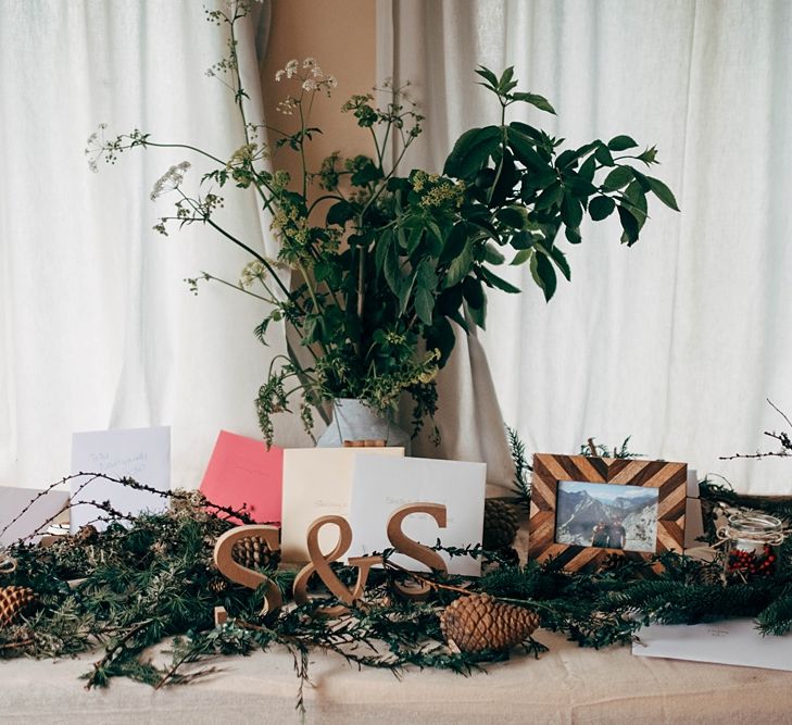 Beautiful DIY Village Hall Wedding For Under £5k // Guests Made Food // Bride Wears Needle &amp; Thread // Images By Dale Weeks Photography