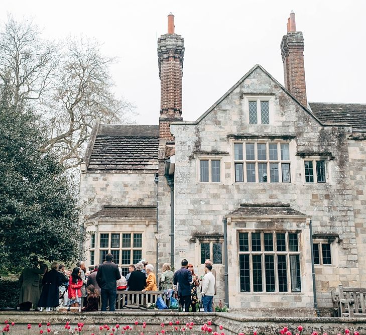 Beautiful DIY Village Hall Wedding For Under £5k // Guests Made Food // Bride Wears Needle &amp; Thread // Images By Dale Weeks Photography